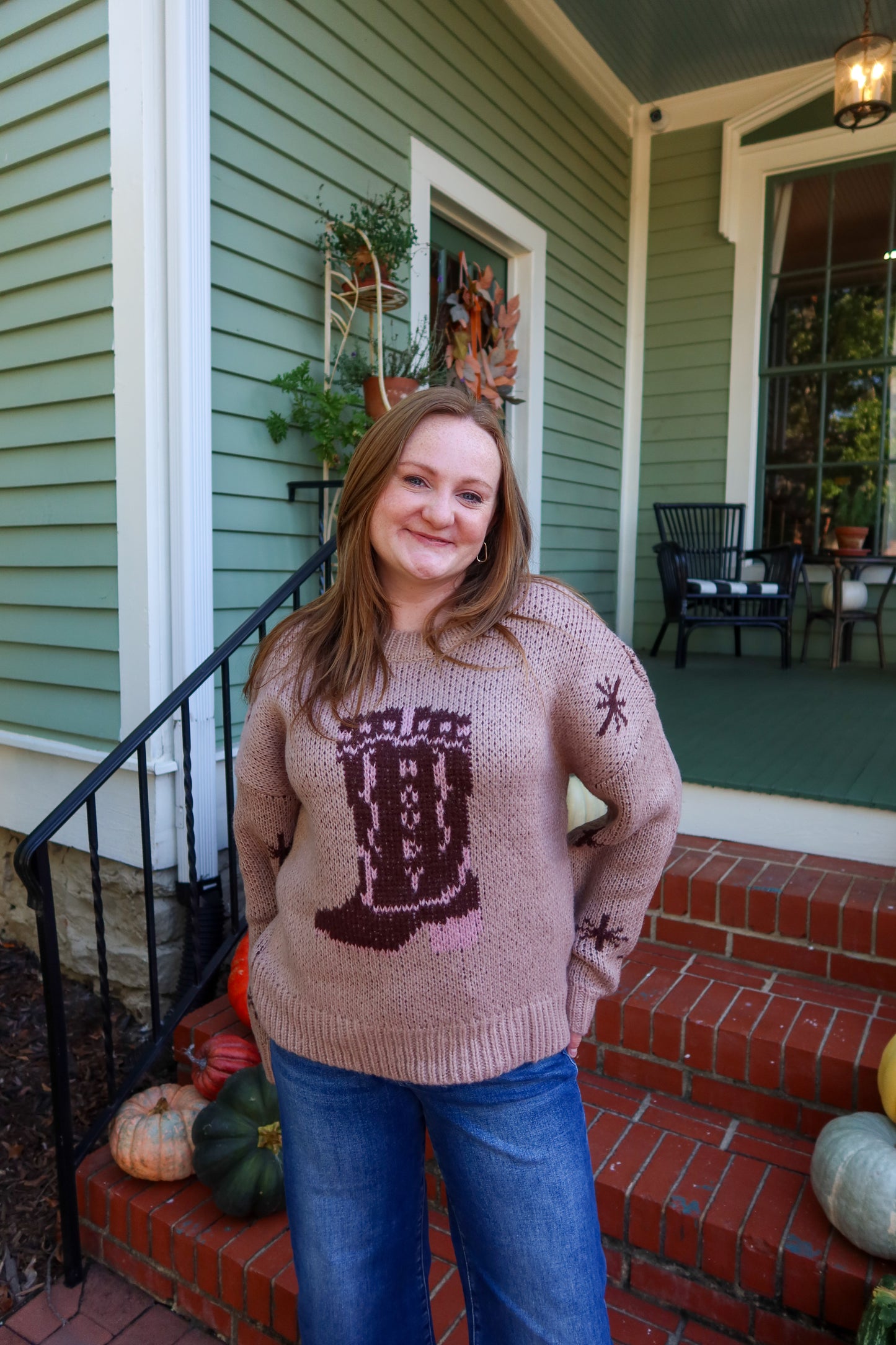 Head Over Boots Sweater