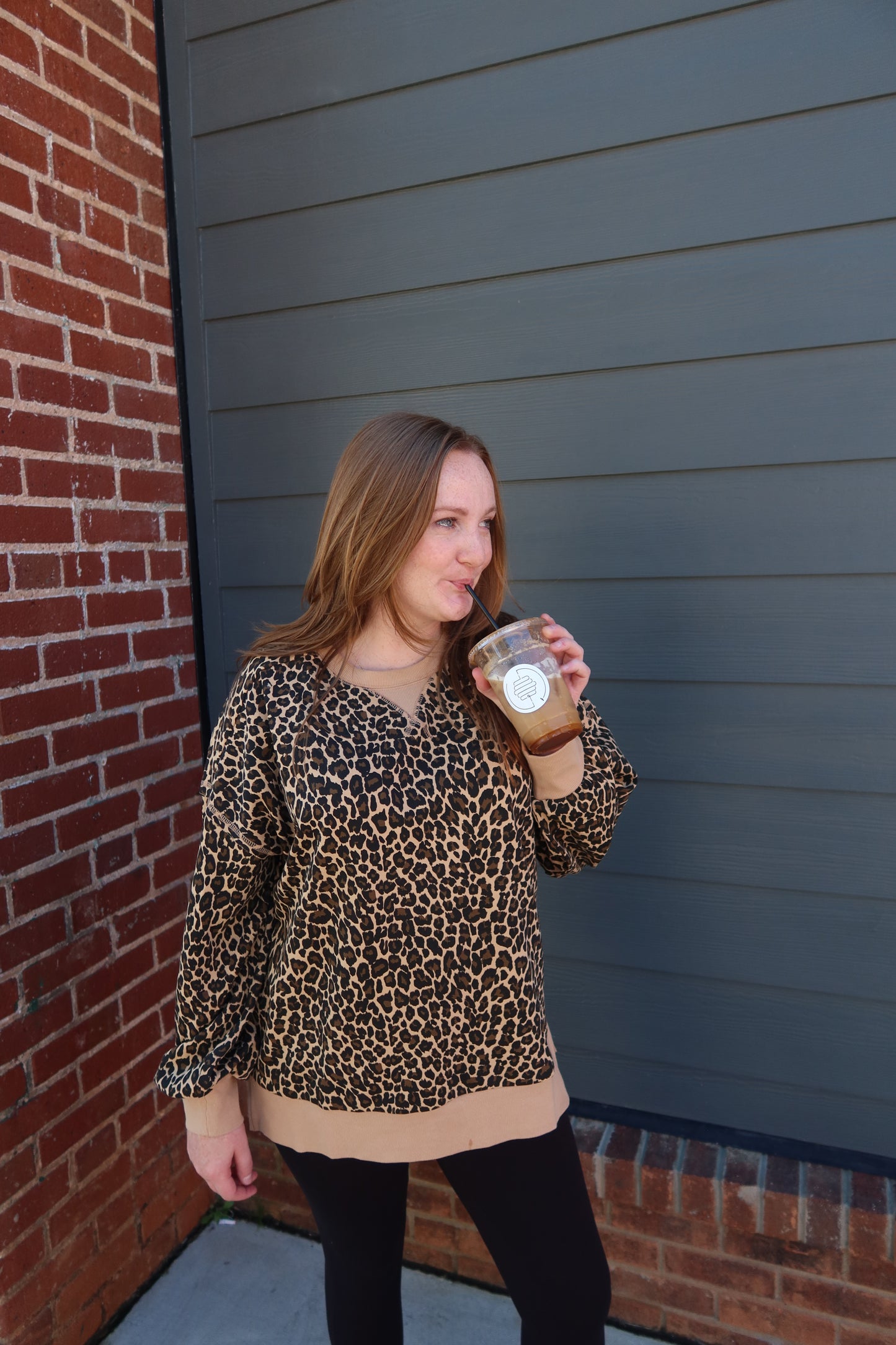 Cheetah Comfort Sweatshirt